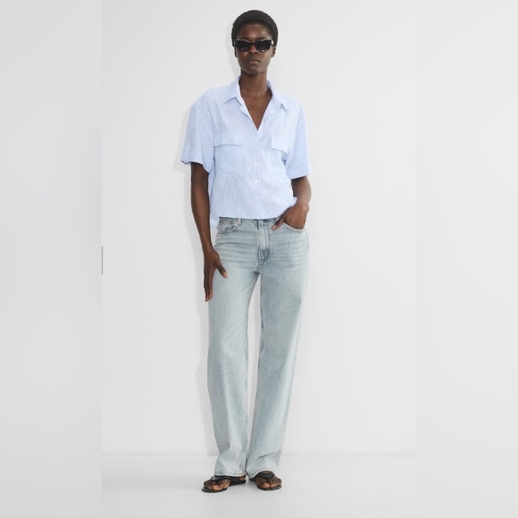 BNWT Babaton Reporter Shirt - Picture 4 of 9